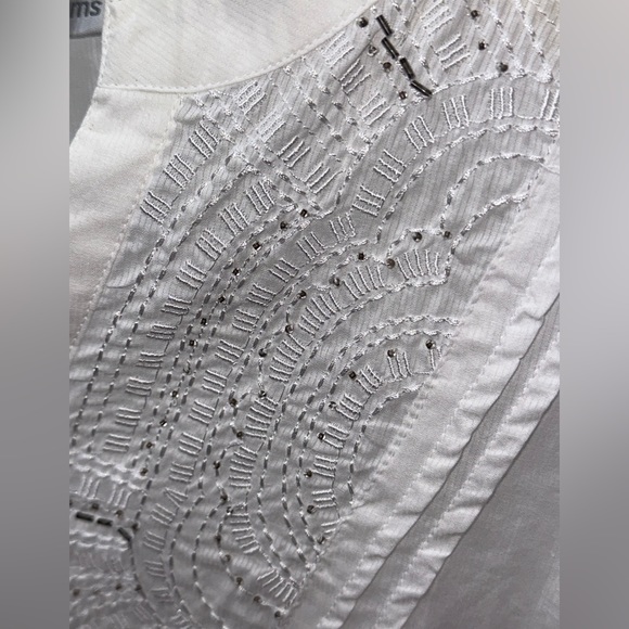 Tantrums Long Sleeve Shirt with Bead Work Size XXL New Condition, never worn - Picture 3 of 6